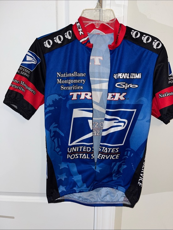 TREK US Postal Service Volkswagen VW CYCLING BIKE Racing JERSEY M Pearl Izumi